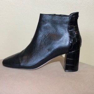 Cole Haan Black Leather Boots
